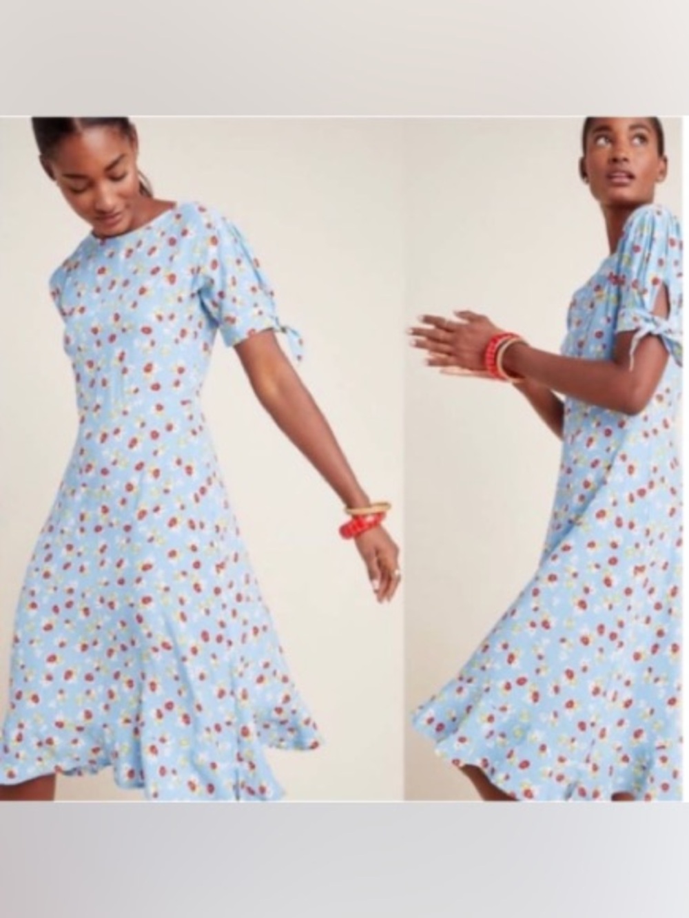 Faithfull the Brand jasmine floral Emilia midi dress